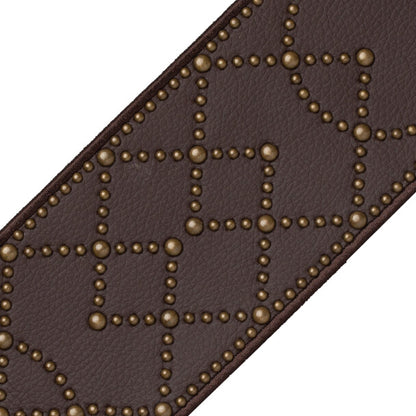 Sorraia Studded Border Trim by Samuel & Sons in Dark Bay