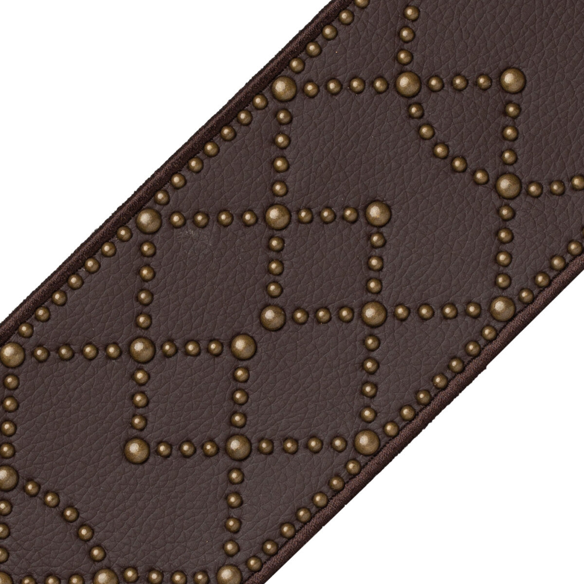 Sorraia Studded Border Trim by Samuel & Sons in Dark Bay