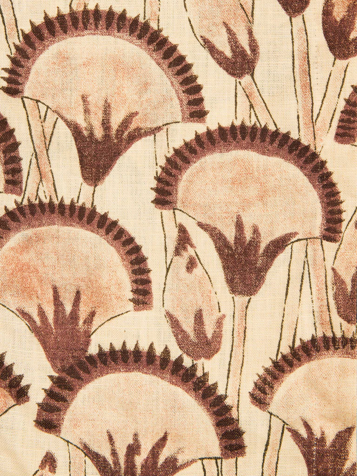Papyrus Fabric by Holland & Sherry in Amaranth