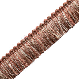 Aspen Brush Fringe Trim by Samuel & Sons in Adobe