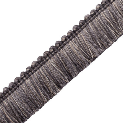 Aspen Brush Fringe Trim by Samuel & Sons in River Rock