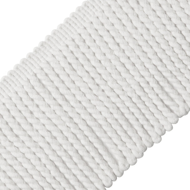 Aspen Bullion Fringe Trim by Samuel & Sons in Snow