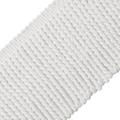 Aspen Bullion Fringe Trim by Samuel & Sons in Snow
