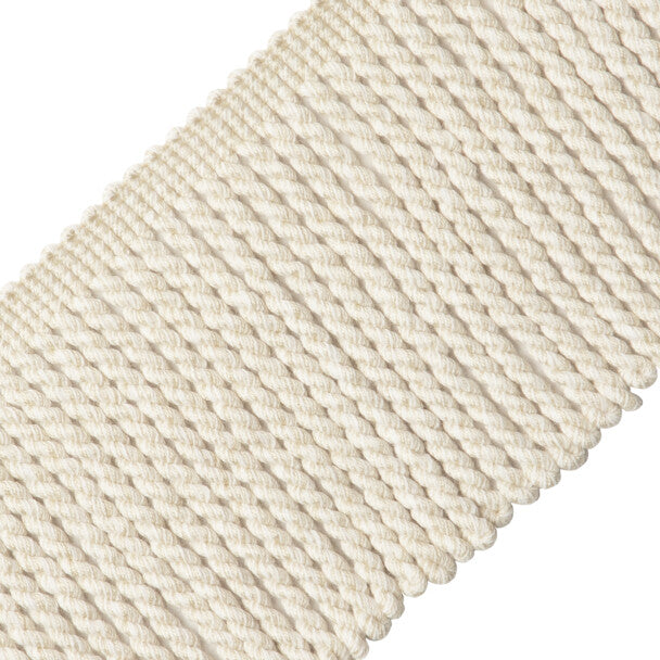 Aspen Bullion Fringe Trim by Samuel & Sons in Canvas