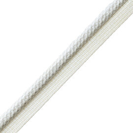 Aspen Cord With Tape Trim by Samuel & Sons in Birch