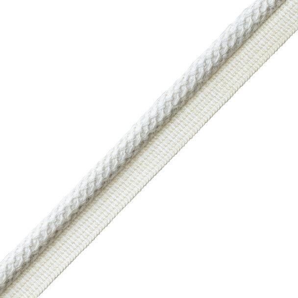 Aspen Cord With Tape Trim by Samuel & Sons in Birch