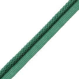 Aspen Cord With Tape Trim by Samuel & Sons in Pine