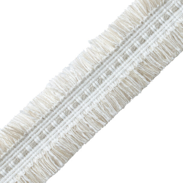 Aspen Double Cut Braid Trim by Samuel & Sons in Birch