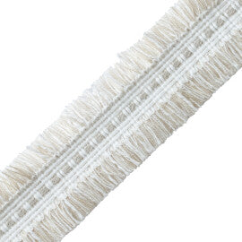 Aspen Double Cut Braid Trim by Samuel & Sons in Birch