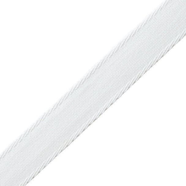Aspen Ribbed Border Trim by Samuel & Sons in Snow