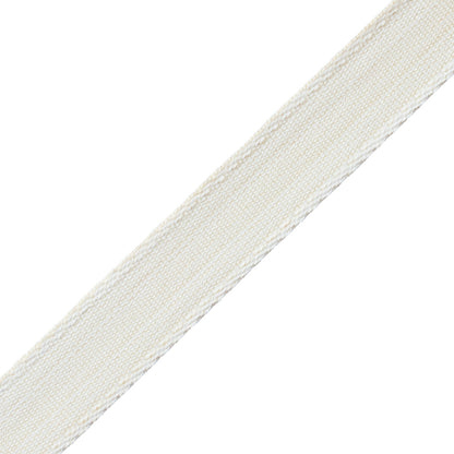 Aspen Ribbed Border Trim by Samuel & Sons in Canvas
