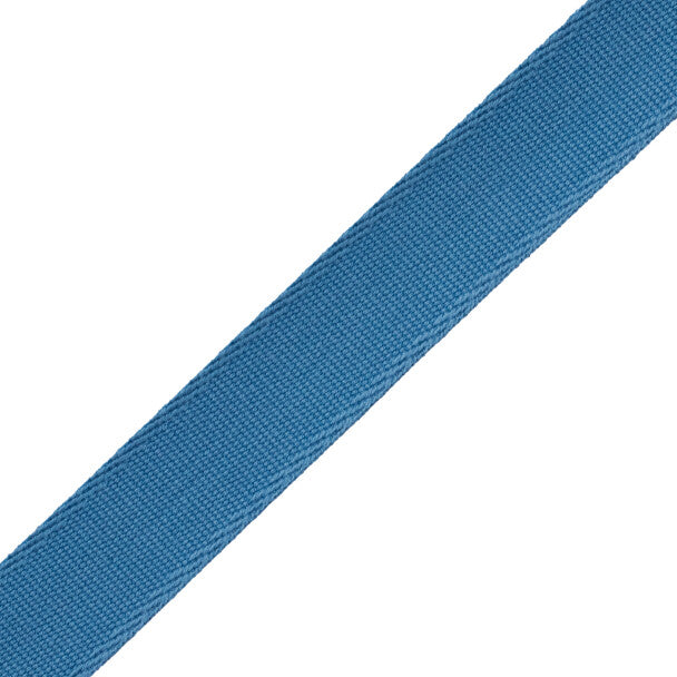 Aspen Ribbed Border Trim by Samuel & Sons in Blue Sky