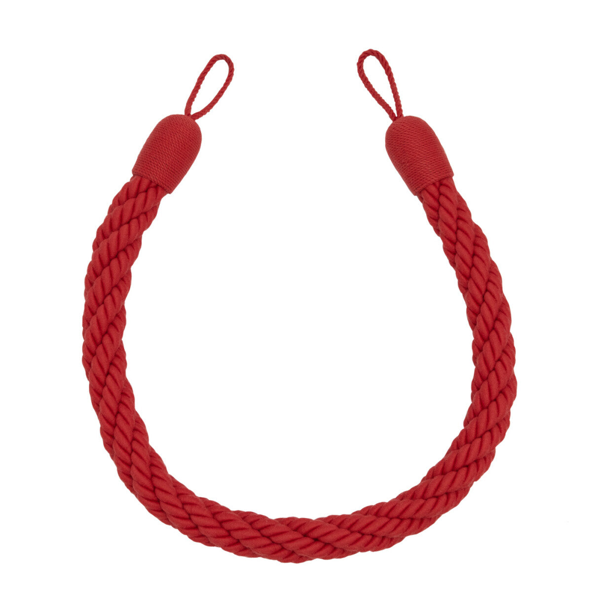 Aspen Cable Holdback by Samuel & Sons in Poppy