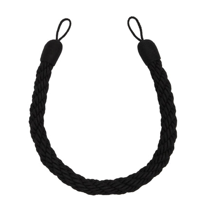 Aspen Cable Holdback by Samuel & Sons in Wrought Iron