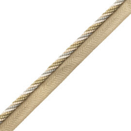 Astrid Cord With Tape Trim by Samuel & Sons in Antique Celadon