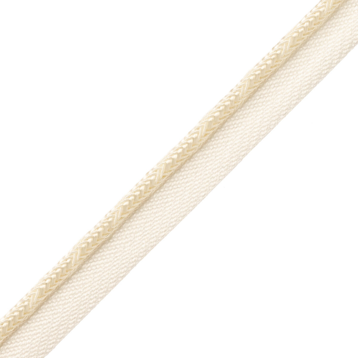 Francoise Cord With Tape Trim by Samuel & Sons in Cream