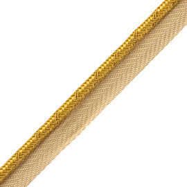 Francoise Cord With Tape Trim by Samuel & Sons in Honey