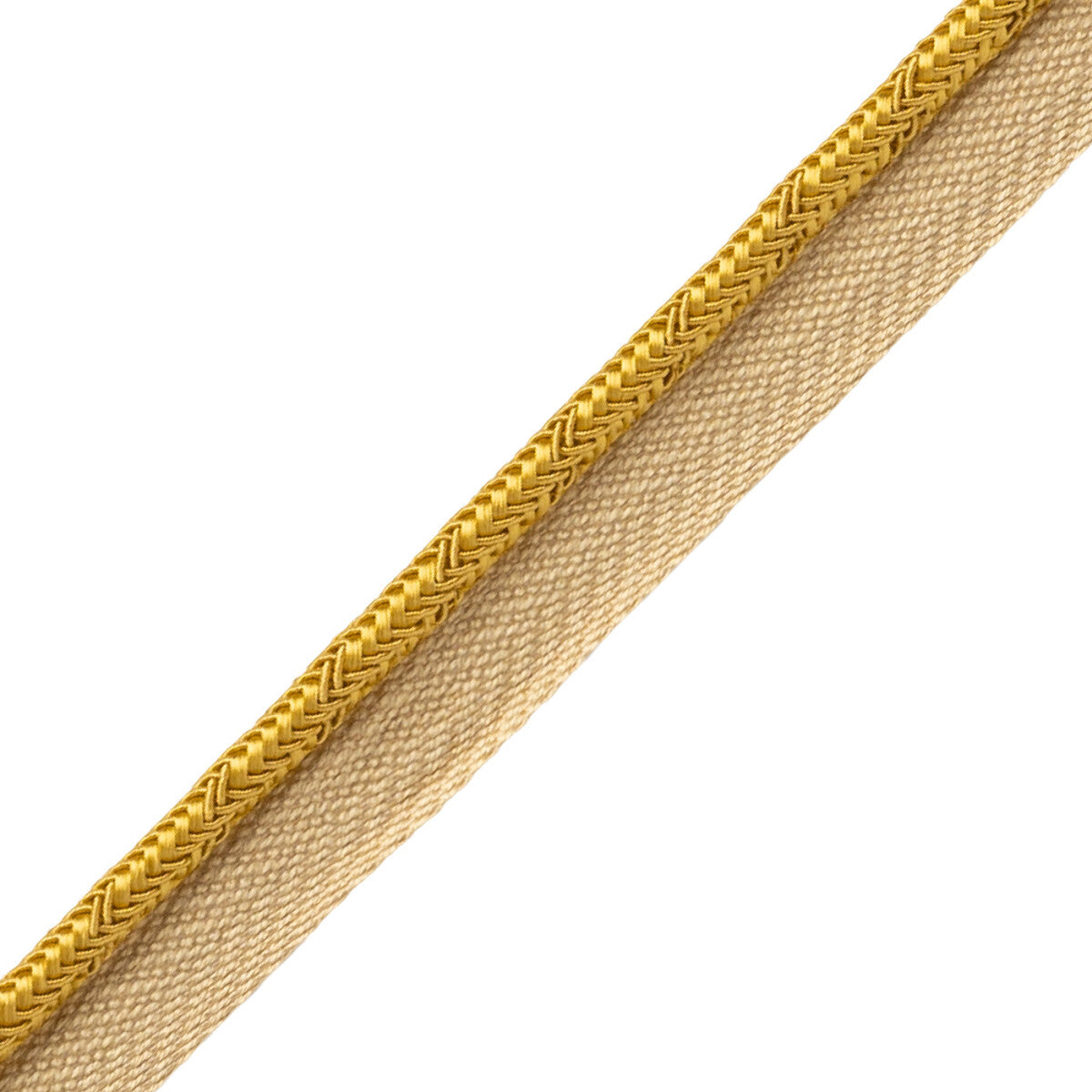 Francoise Cord With Tape Trim by Samuel & Sons in Honey