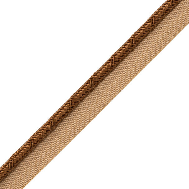 Francoise Cord With Tape Trim by Samuel & Sons in Cacao