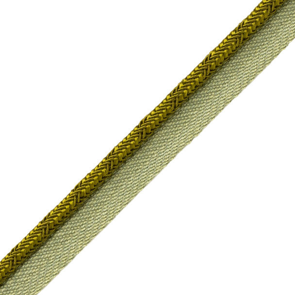 Francoise Cord With Tape Trim by Samuel & Sons in Moss