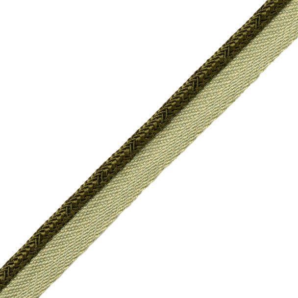 Francoise Cord With Tape Trim by Samuel & Sons in Artichoke