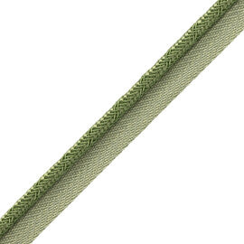 Francoise Cord With Tape Trim by Samuel & Sons in Chive