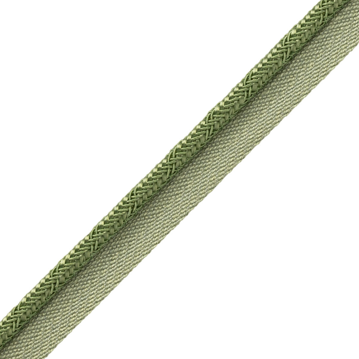 Francoise Cord With Tape Trim by Samuel & Sons in Chive