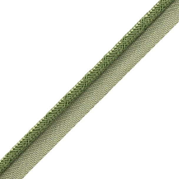 Francoise Cord With Tape Trim by Samuel & Sons in Chive