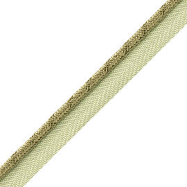 Francoise Cord With Tape Trim by Samuel & Sons in Celadon