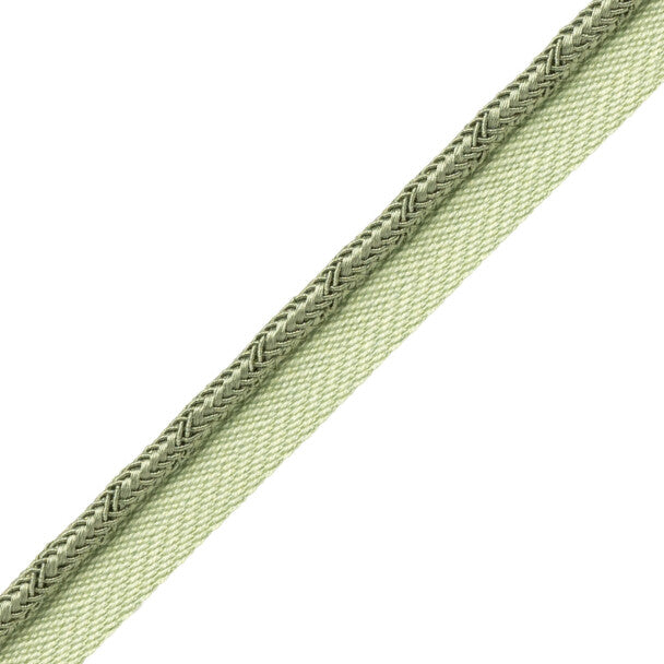 Francoise Cord With Tape Trim by Samuel & Sons in Jade