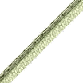 Francoise Cord With Tape Trim by Samuel & Sons in Jade