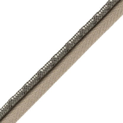 Francoise Cord With Tape Trim by Samuel & Sons in Gravel
