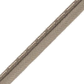 Francoise Cord With Tape Trim by Samuel & Sons in Steam