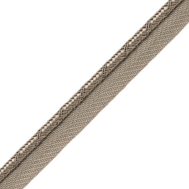 Francoise Cord With Tape Trim by Samuel & Sons in Steam