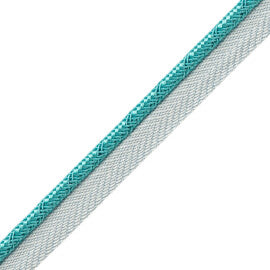 Francoise Cord With Tape Trim by Samuel & Sons in Capri
