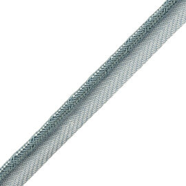 Francoise Cord With Tape Trim by Samuel & Sons in Wedgewood