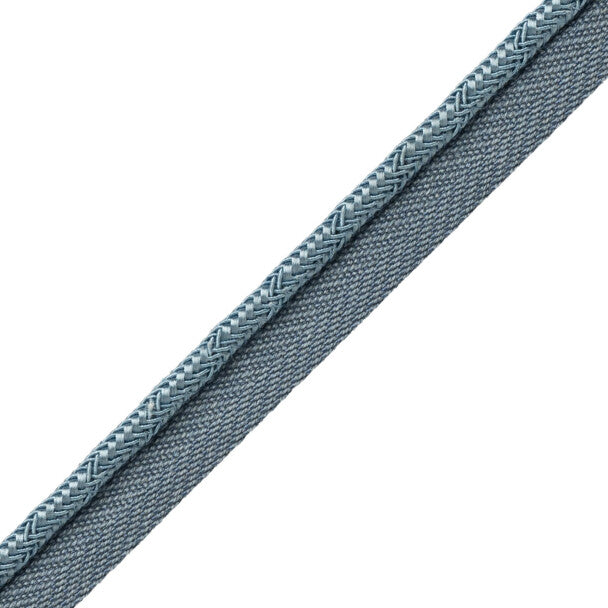Francoise Cord With Tape Trim by Samuel & Sons in Bluebell