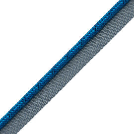 Francoise Cord With Tape Trim by Samuel & Sons in Mykonos
