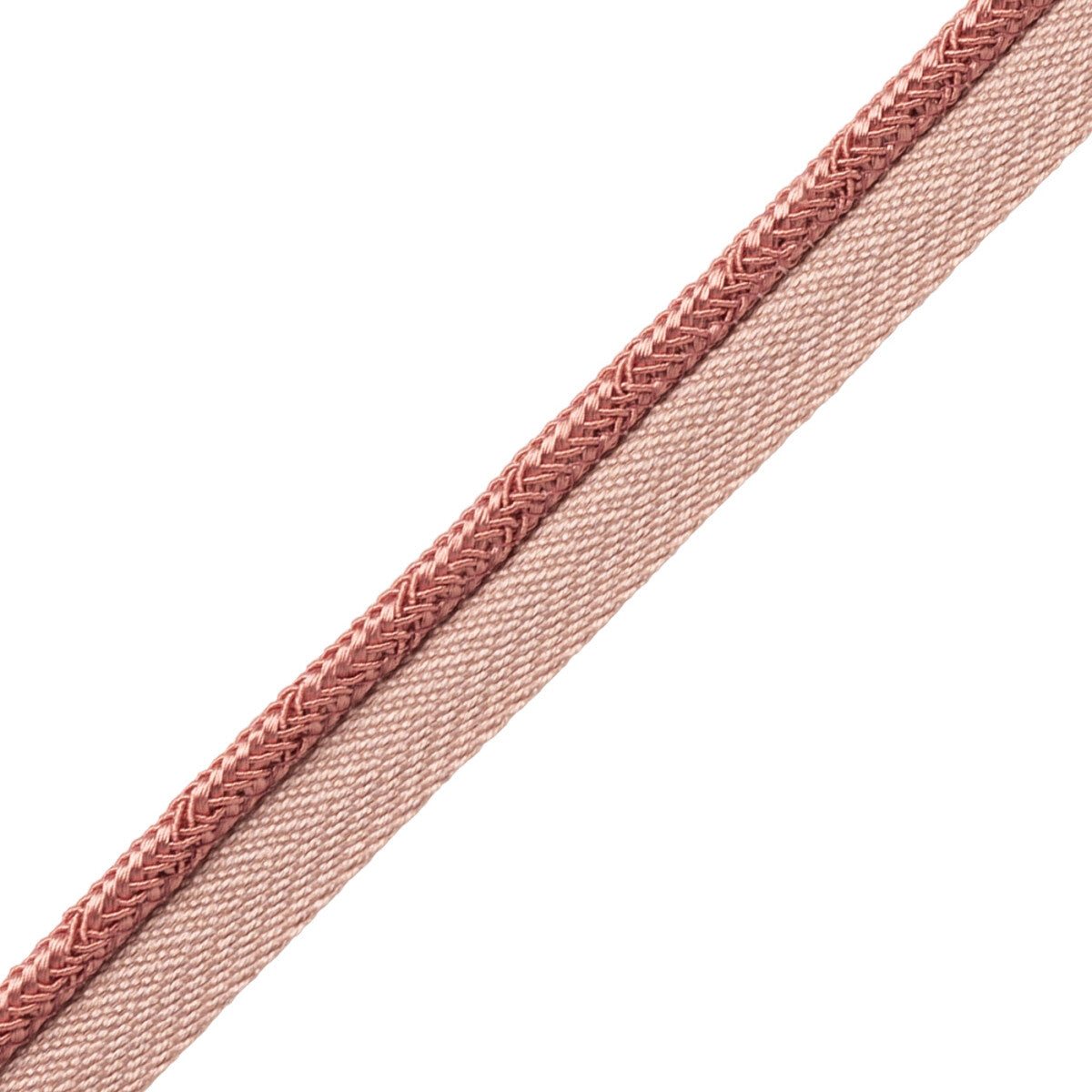 Francoise Cord With Tape Trim by Samuel & Sons in Rose