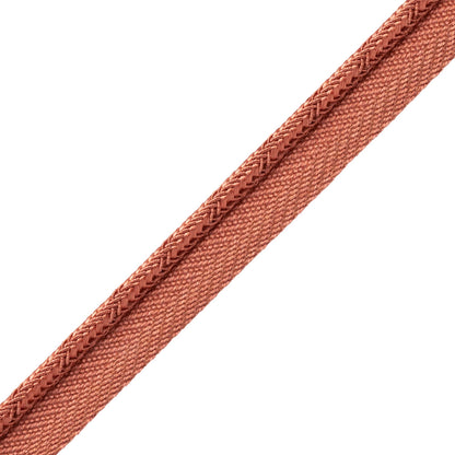 Francoise Cord With Tape Trim by Samuel & Sons in Coral