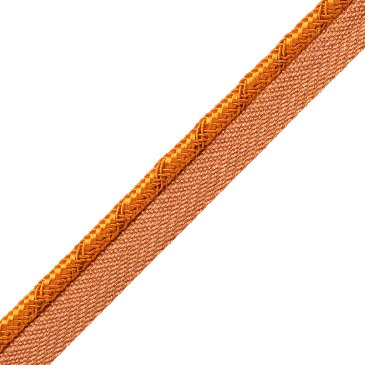 Francoise Cord With Tape Trim by Samuel & Sons in Apricot
