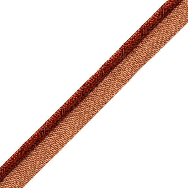 Francoise Cord With Tape Trim by Samuel & Sons in Terra