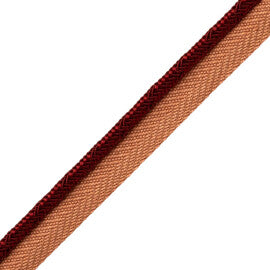Francoise Cord With Tape Trim by Samuel & Sons in Merlot