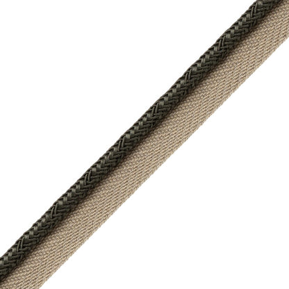Francoise Cord With Tape Trim by Samuel & Sons in Charcoal