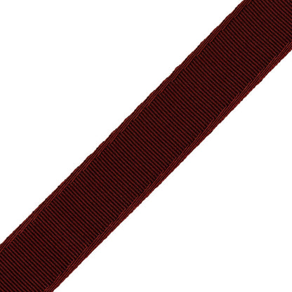 1" (25 Mm) Francoise Border Trim by Samuel & Sons in Merlot