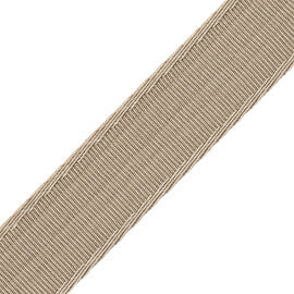 1.5" (38 Mm) Francoise Border Trim by Samuel & Sons in Linen