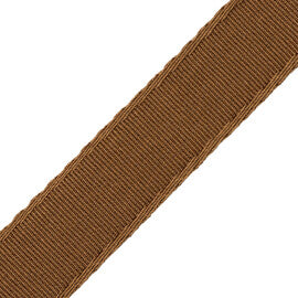 1.5" (38 Mm) Francoise Border Trim by Samuel & Sons in Cacao