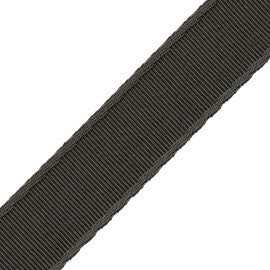 1.5" (38 Mm) Francoise Border Trim by Samuel & Sons in Charcoal