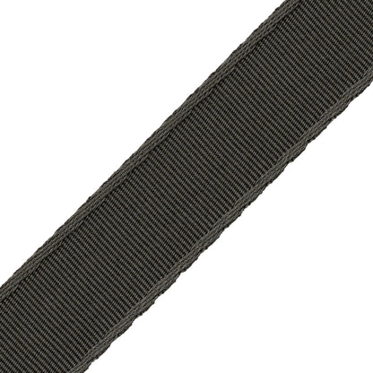 1.5" (38 Mm) Francoise Border Trim by Samuel & Sons in Charcoal