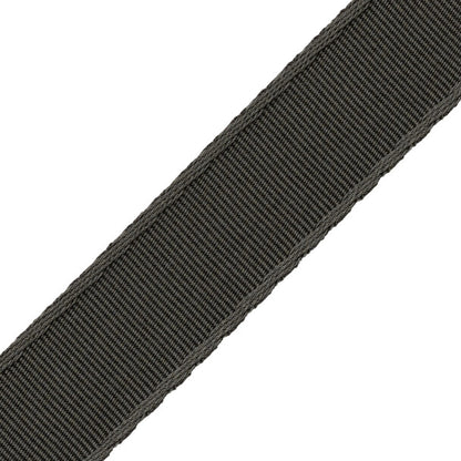 1.5" (38 Mm) Francoise Border Trim by Samuel & Sons in Charcoal